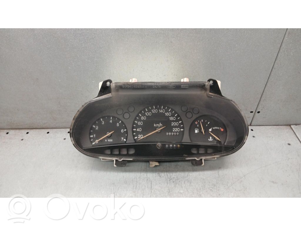 Ford Escort Geschwindigkeitsmesser Cockpit 