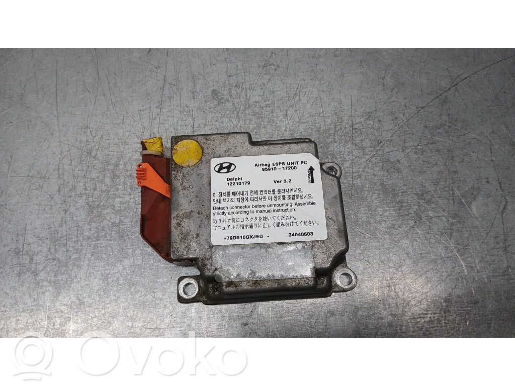Hyundai Matrix Airbag deployment crash/impact sensor 