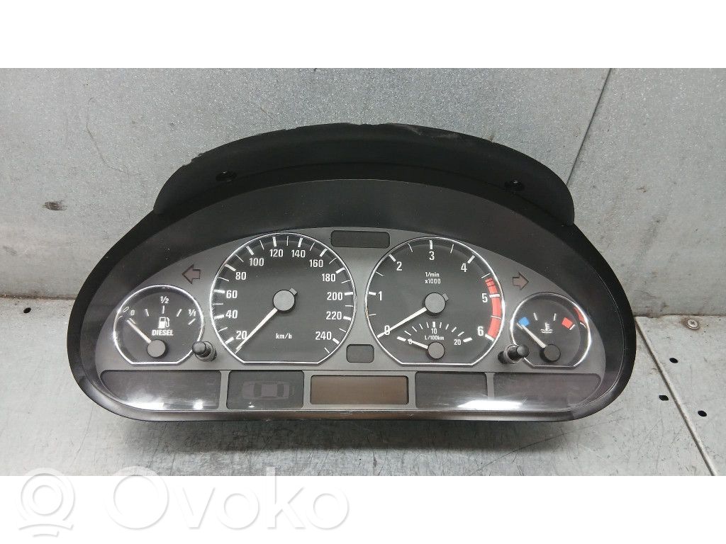 BMW 3 E46 Nopeusmittari (mittaristo) 
