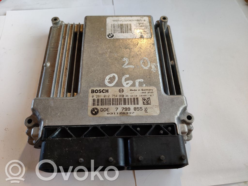 BMW 3 E90 E91 Engine control unit/module 