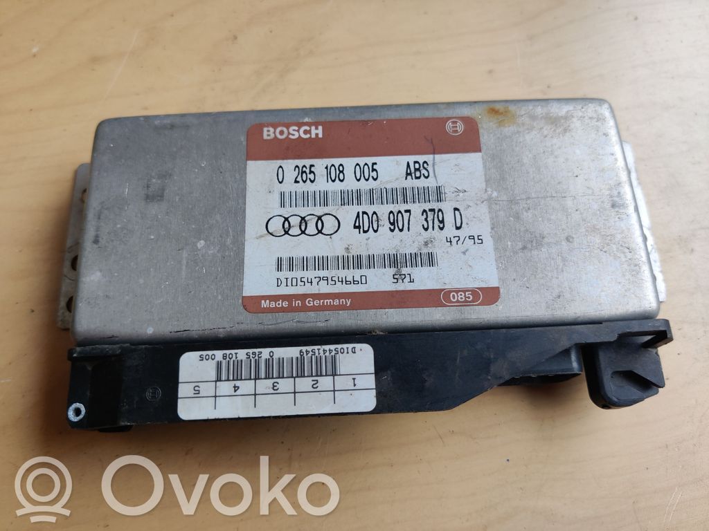 ABS control unit/module   4D0907379D