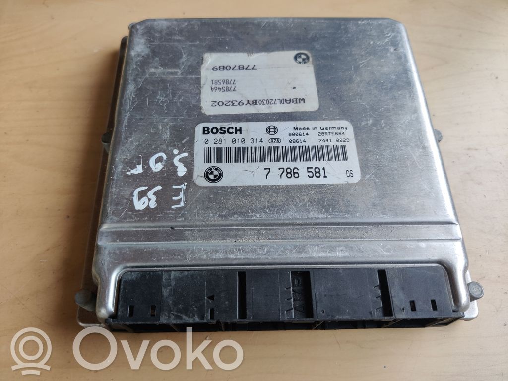 BMW 5 E39 Engine control unit/module 