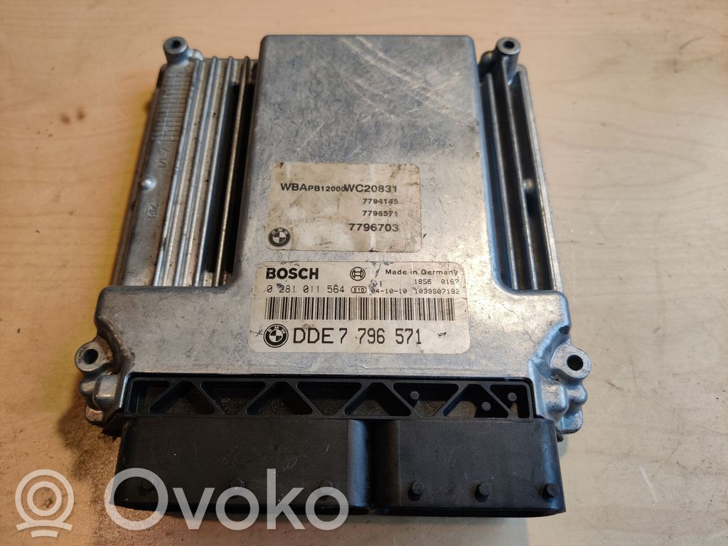 Engine control unit/module   7796571,0281011564