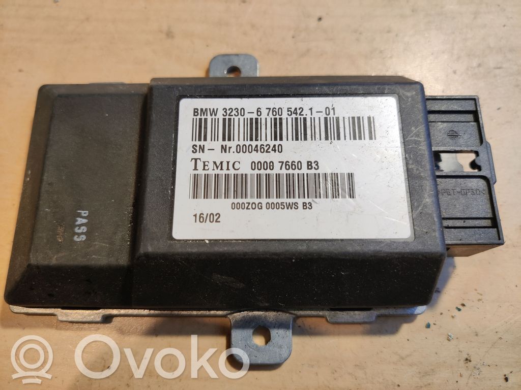 BMW 7 E65 E66 Ohjaustehostimen ohjainlaite/moduuli 