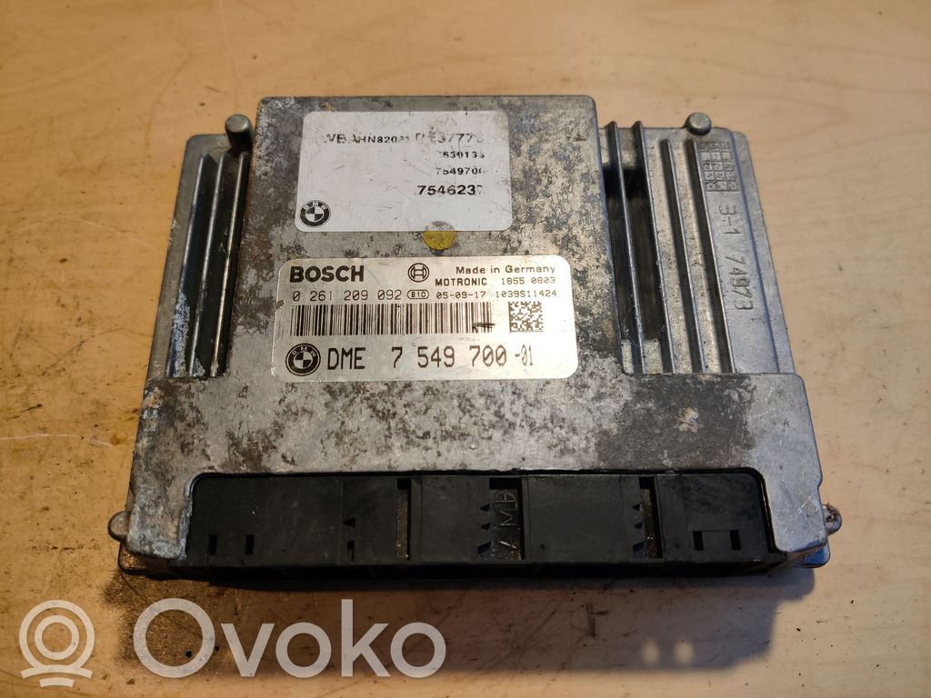 BMW 7 E65 E66 Engine control unit/module 