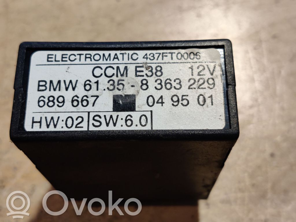 BMW 7 E38 Comfort/convenience module 