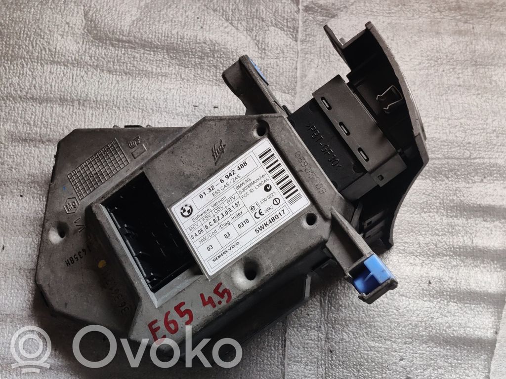 BMW 7 E65 E66 Aizdedzes atslēga 
