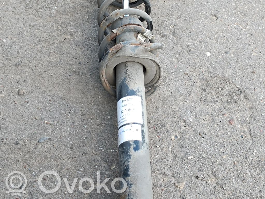 BMW 5 F10 F11 Rear shock absorber with coil spring 