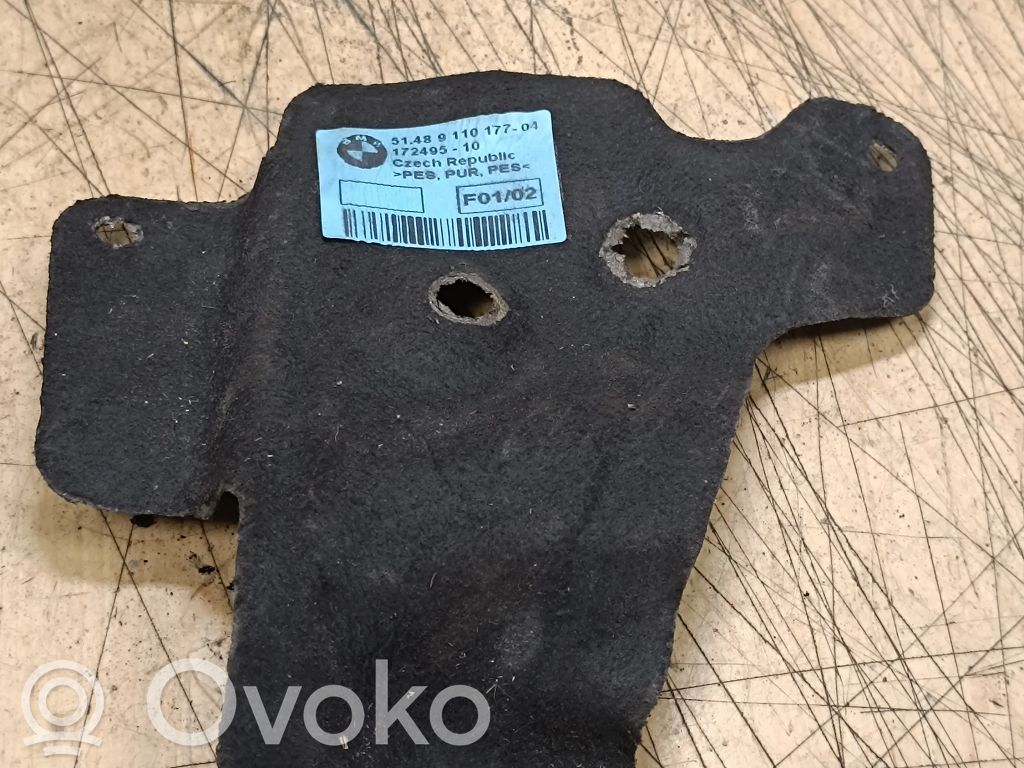 BMW 5 F10 F11 Sound insulation of firewall 