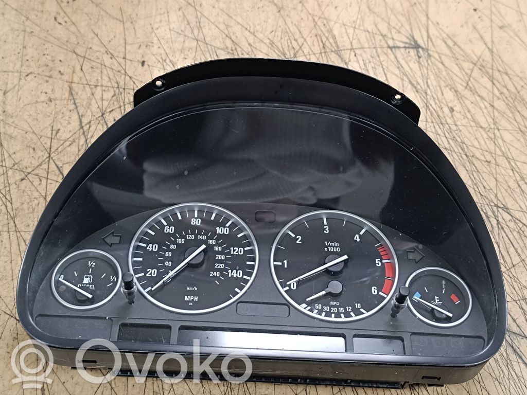 BMW X5 E53 Спидометр (приборный щиток) 