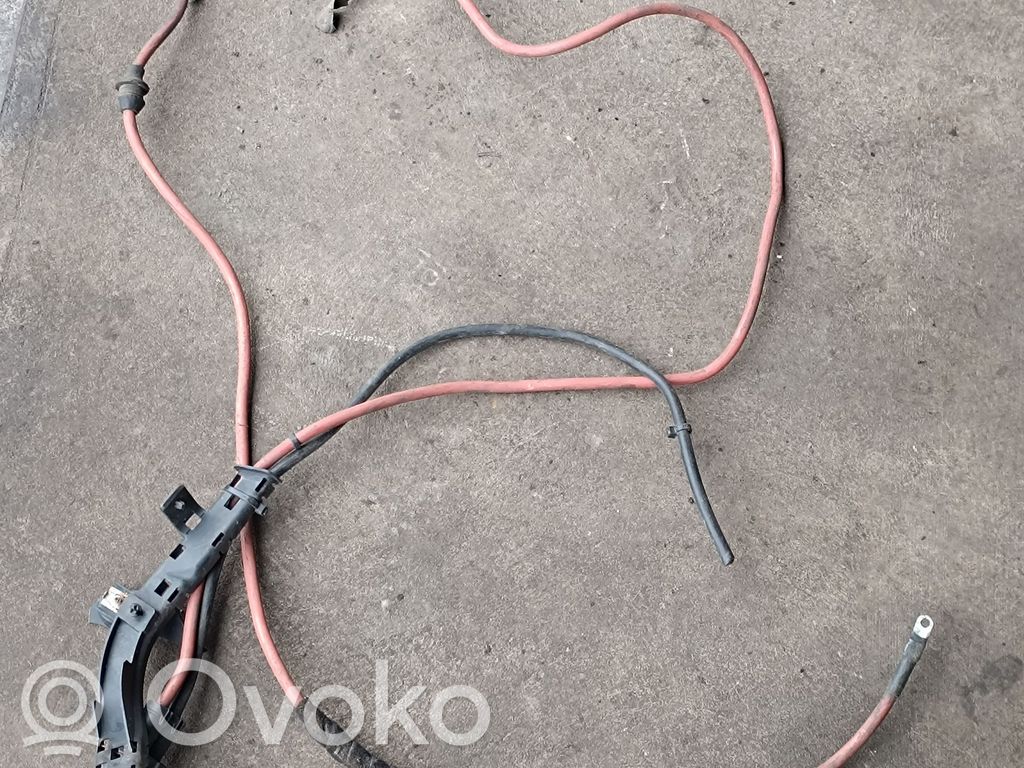 BMW 5 F10 F11 Plus / Klema / Przewód akumulatora 