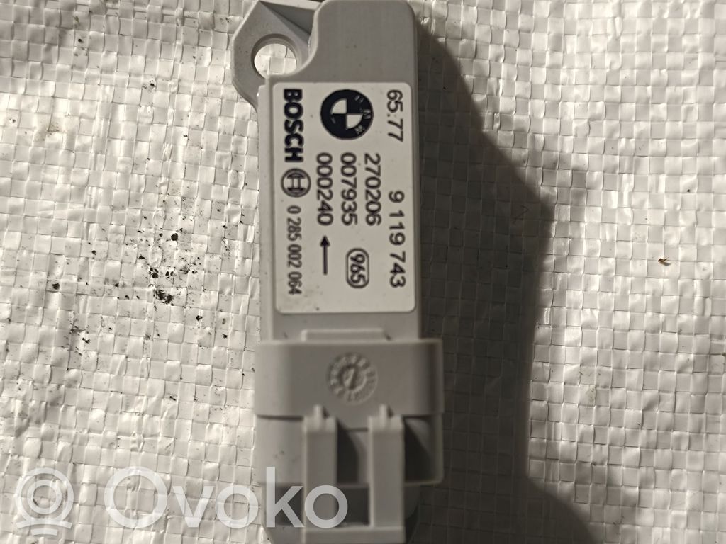 BMW X5 E53 Airbagsensor Crashsensor Drucksensor 