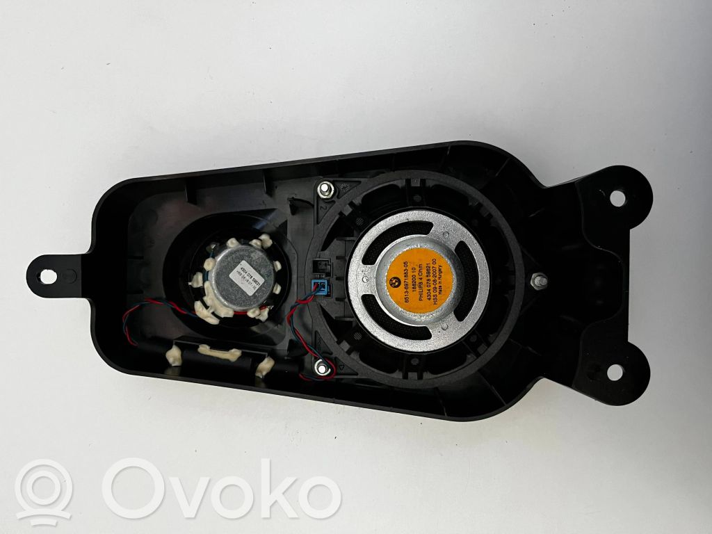 BMW X5 E70 Garsiakalbis (-iai) galinėje palangėje 