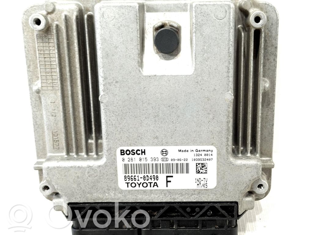 Engine control unit/module   896610D490,0281015393BOSCH,1NDTV,896610D490