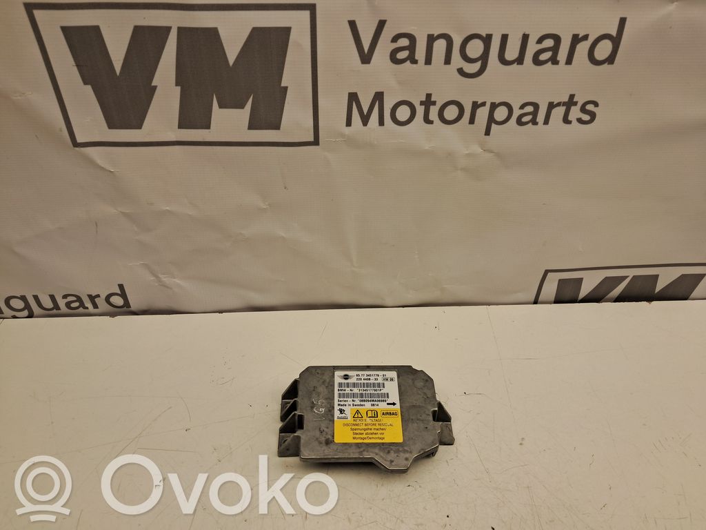 Mini One - Cooper Clubman R55 Airbag control unit/module 