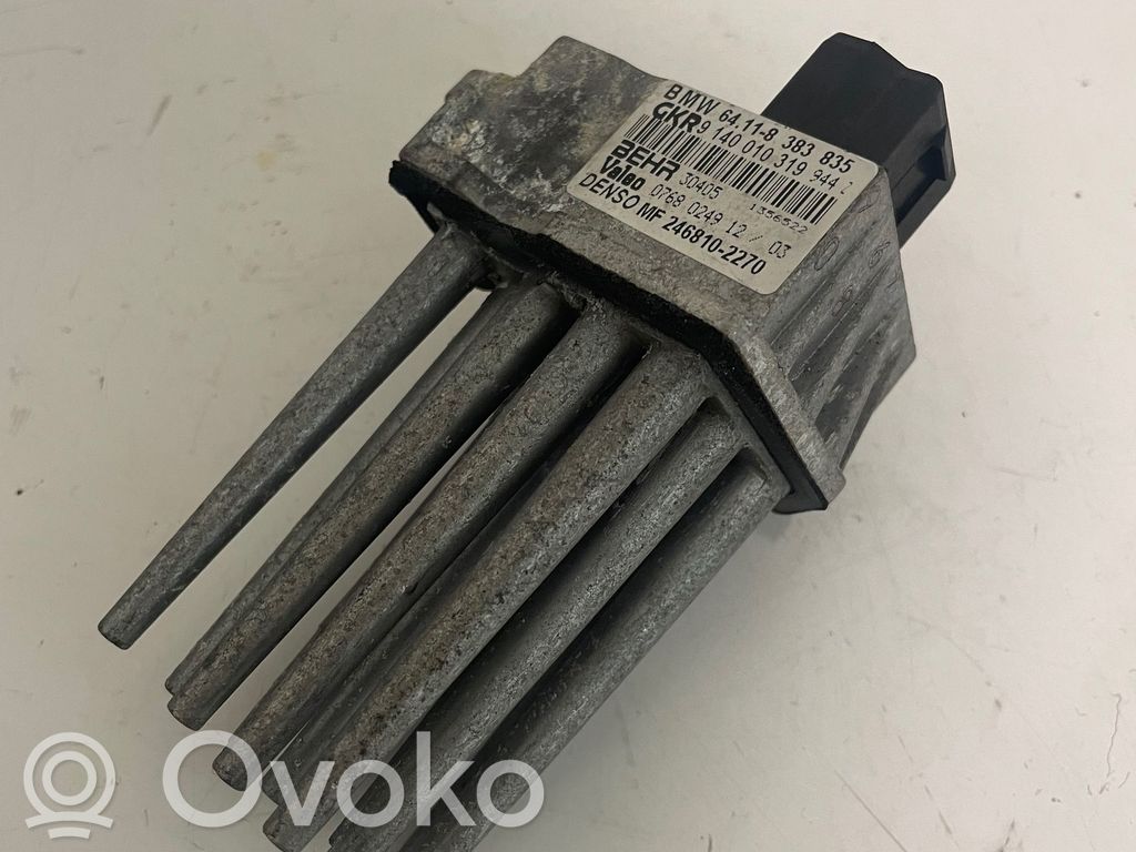 BMW 5 E39 Motor aerotermă/rezistor ventilator 