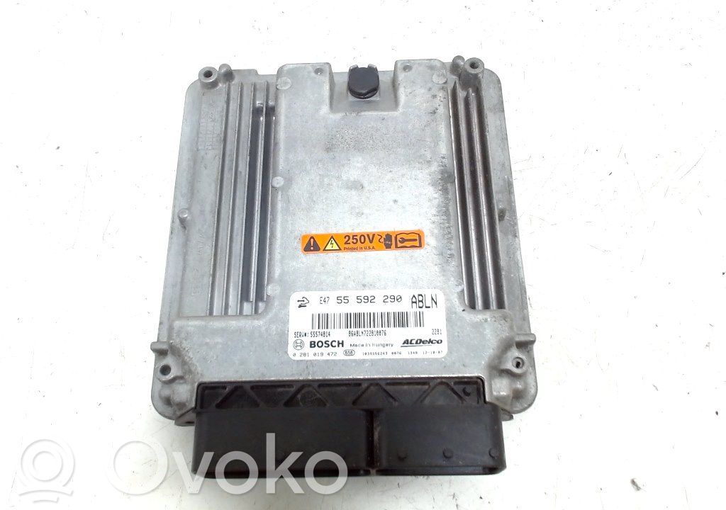 Opel Insignia A Engine control unit/module 