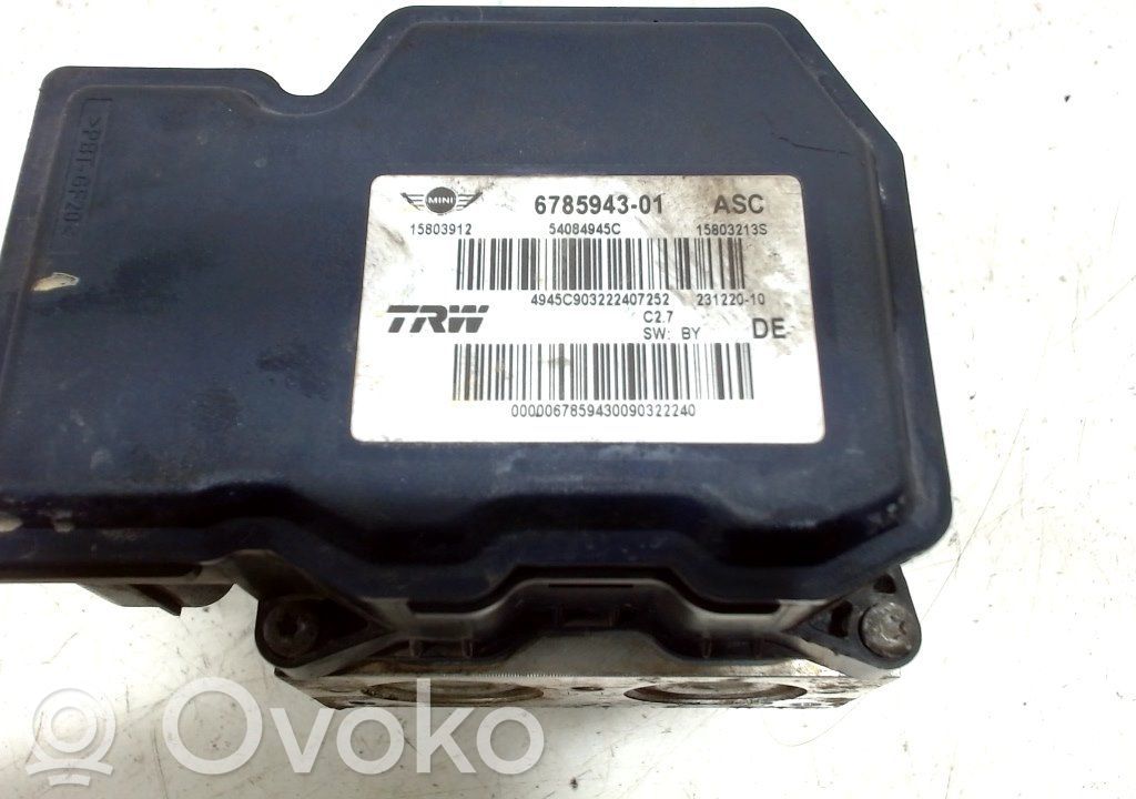 Mini Cooper Hatch Hardtop ABS-pumppu 