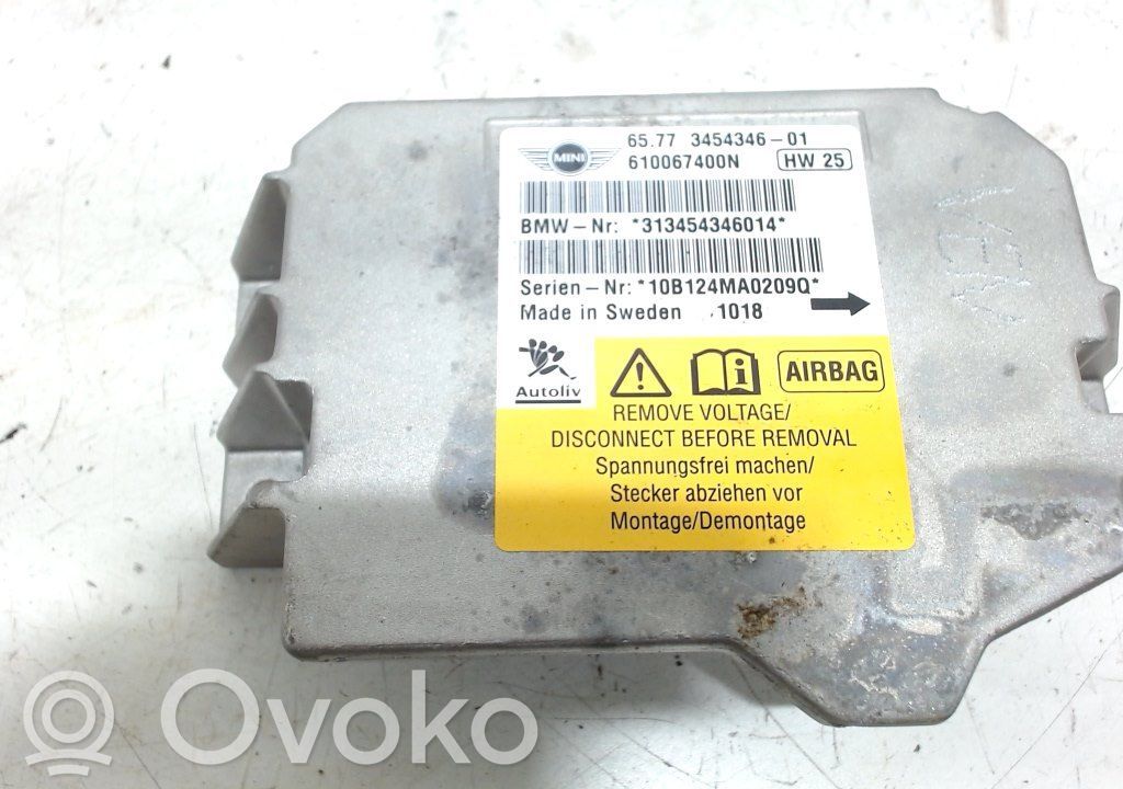 Module de contrôle airbag   65773454346