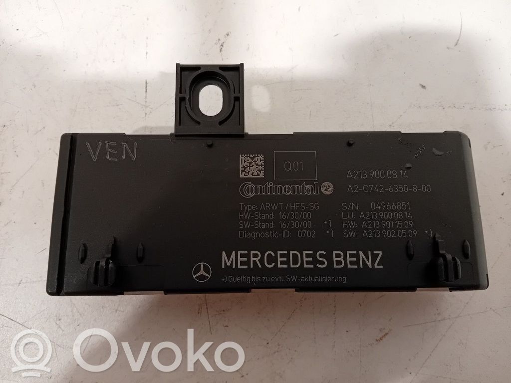 Mercedes-Benz E W213 Sterownik / Moduł ECU 