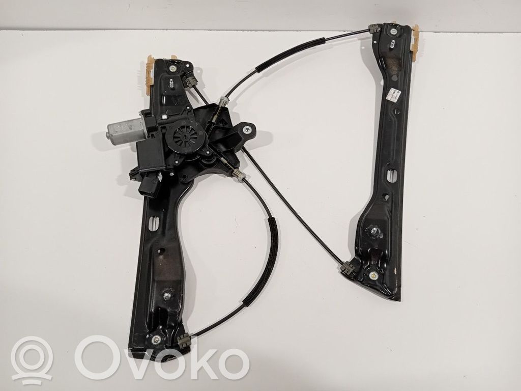 Opel Astra K Front door window regulator with motor 