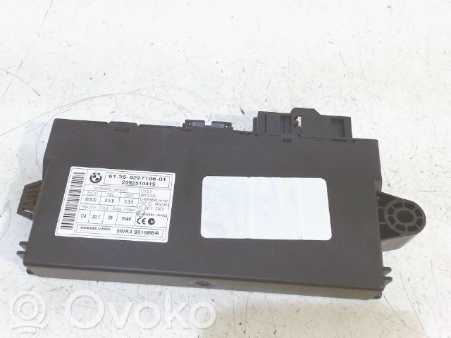 BMW X6 E71 Module de commande marche/arrêt 