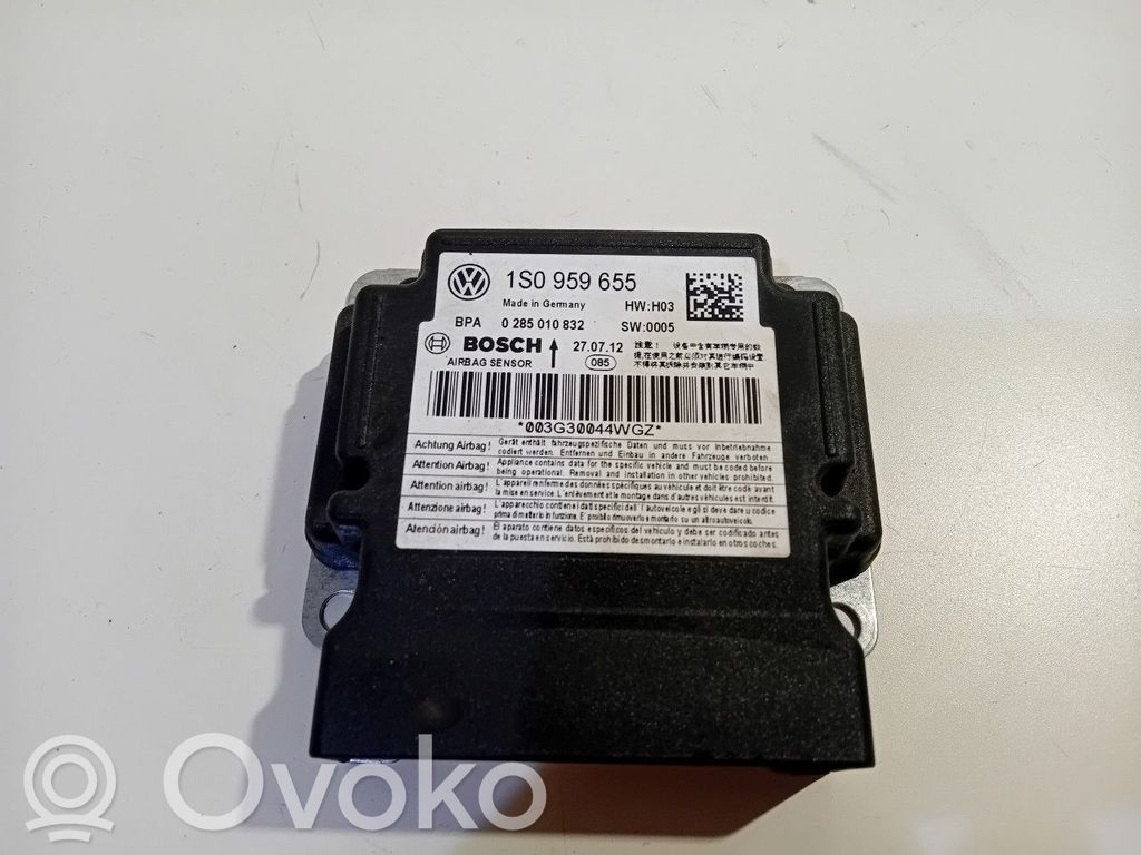 Seat Mii Airbag control unit/module 
