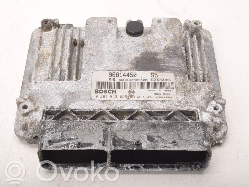 Engine control unit/module ECU   96814450
