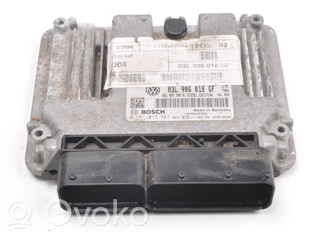 Volkswagen Scirocco Engine control unit/module ECU 