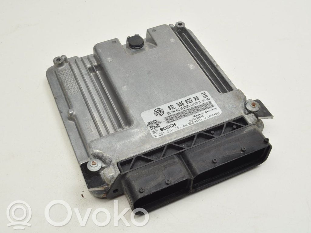 Volkswagen Tiguan Motora vadības bloka ECU 