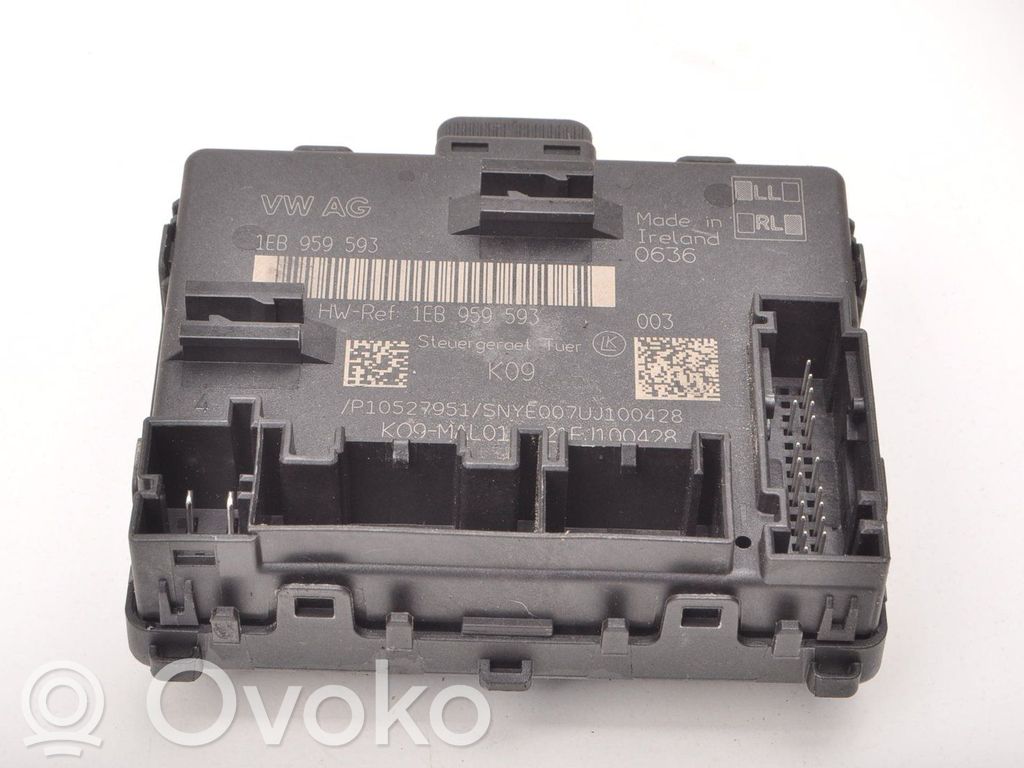 Skoda Enyaq iV Unité de commande module de porte 