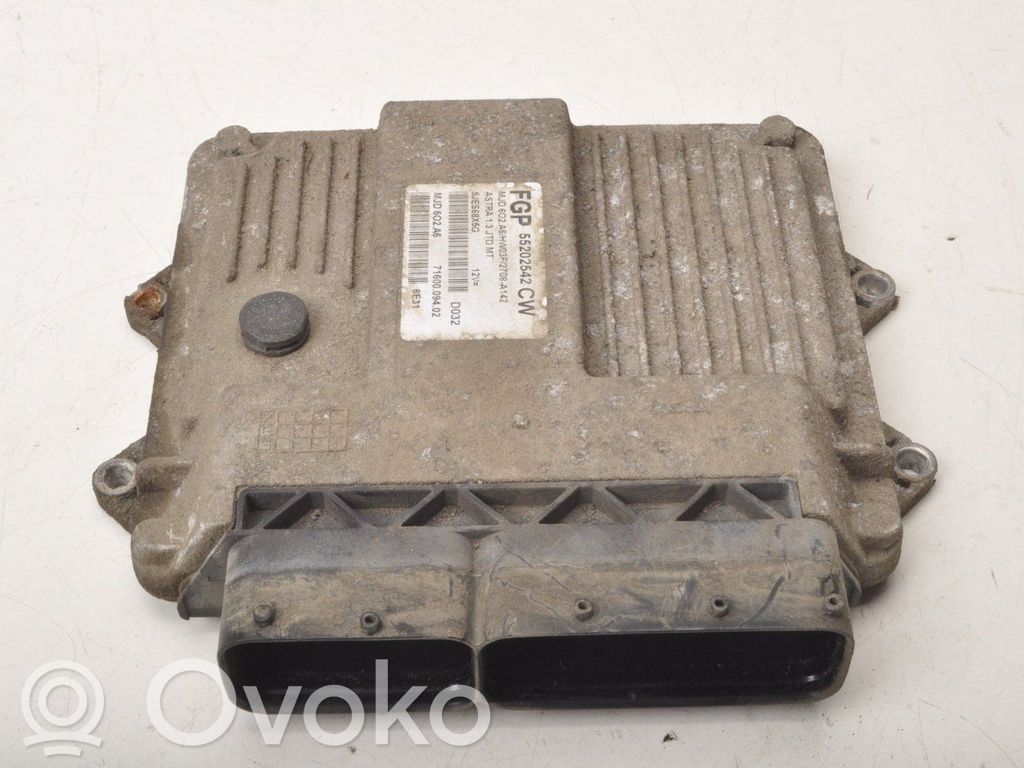 Opel Astra H Moottorin ohjainlaite/moduuli (käytetyt) 