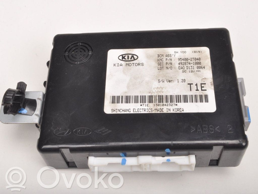 KIA Optima Comfort/convenience module 