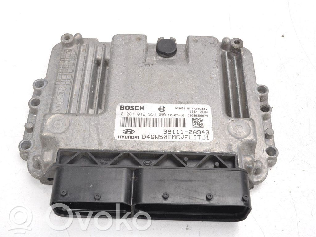 Engine control unit/module ECU   391112A943