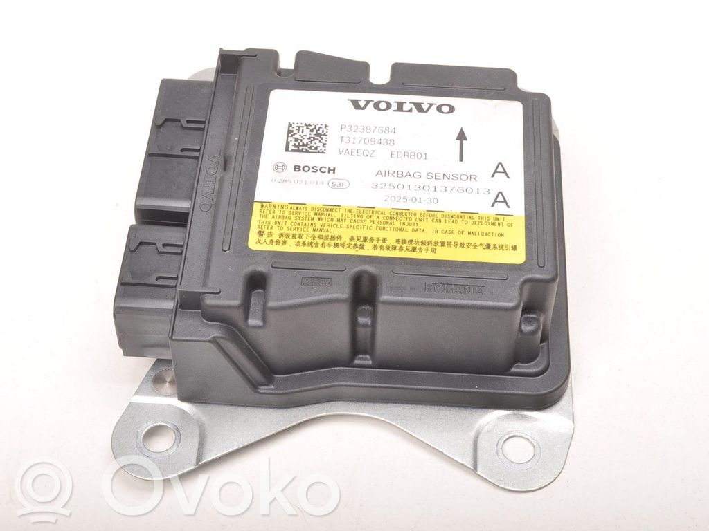 Volvo XC40 Airbag control unit/module 