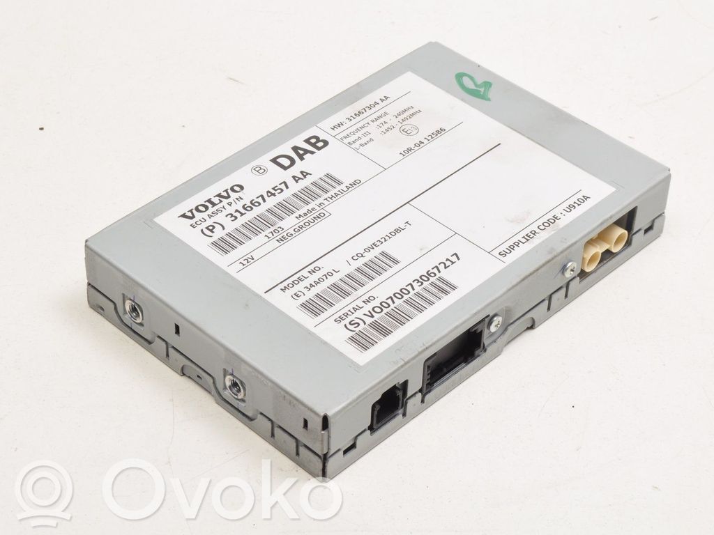 Volvo V40 Amplificateur d'antenne 
