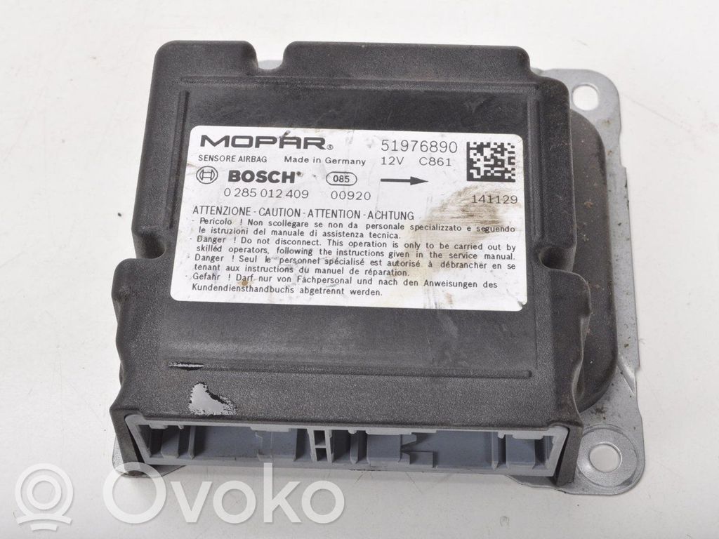 Opel Combo D Airbag control unit/module 