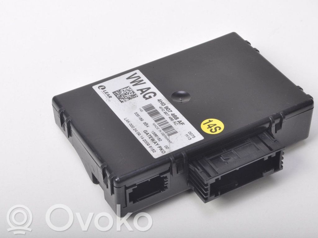 Audi A8 S8 D4 4H Trunk lid opening control unit 