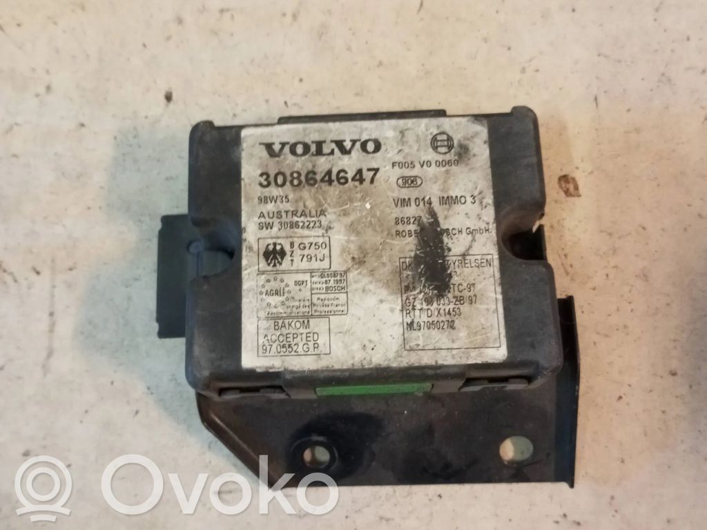 Volvo S40, V40 Immobilizer control unit/module 