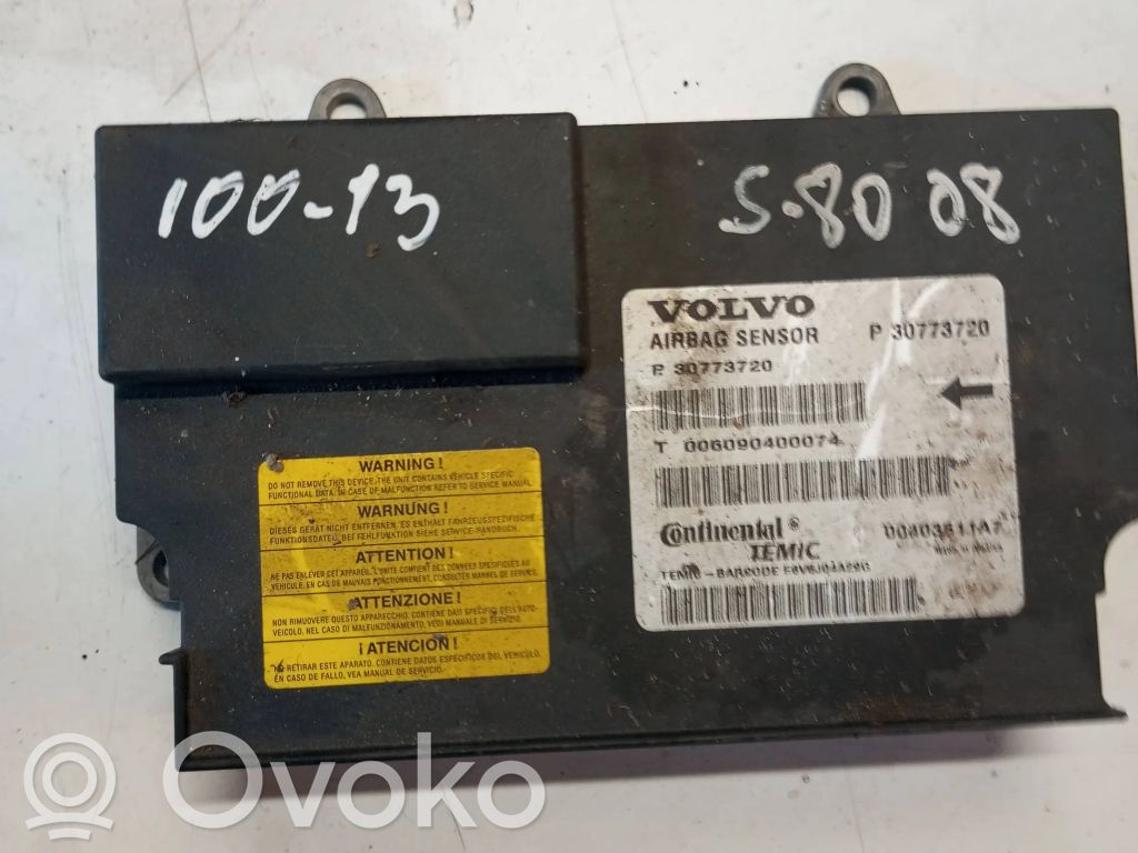 Volvo S80 Airbag control unit/module 