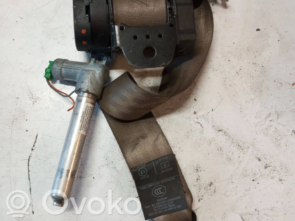 Volvo S80 Cinturón trasero 
