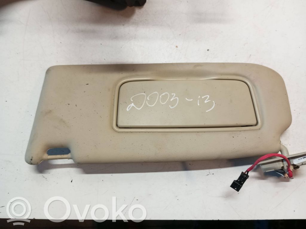 Volvo V60 Sun visor 