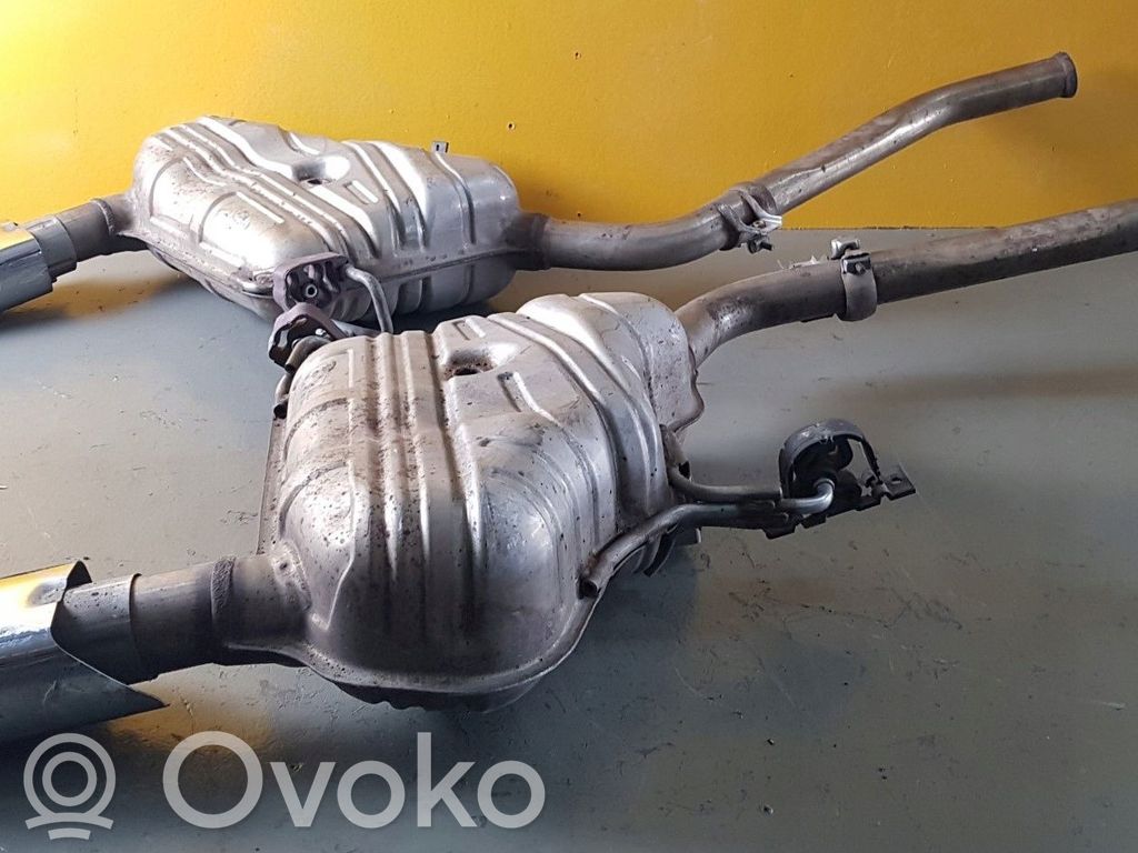 Mercedes-Benz ML W164 Tłumik tylny / Końcowy / Wydech 