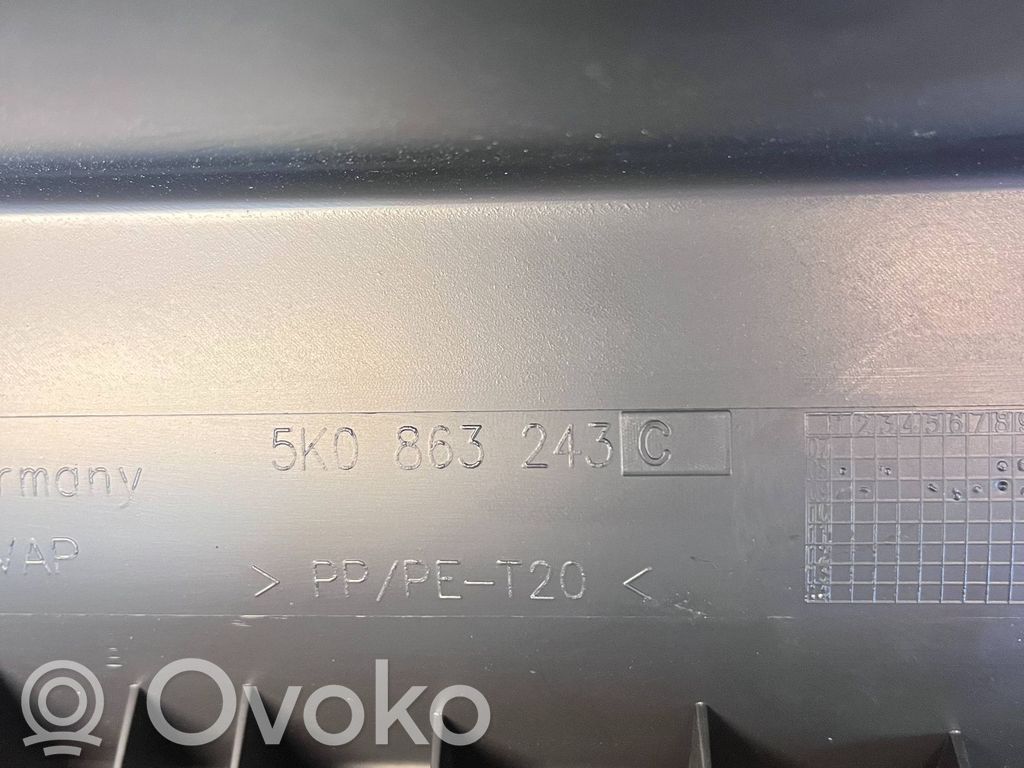 Center console   5K0863243C