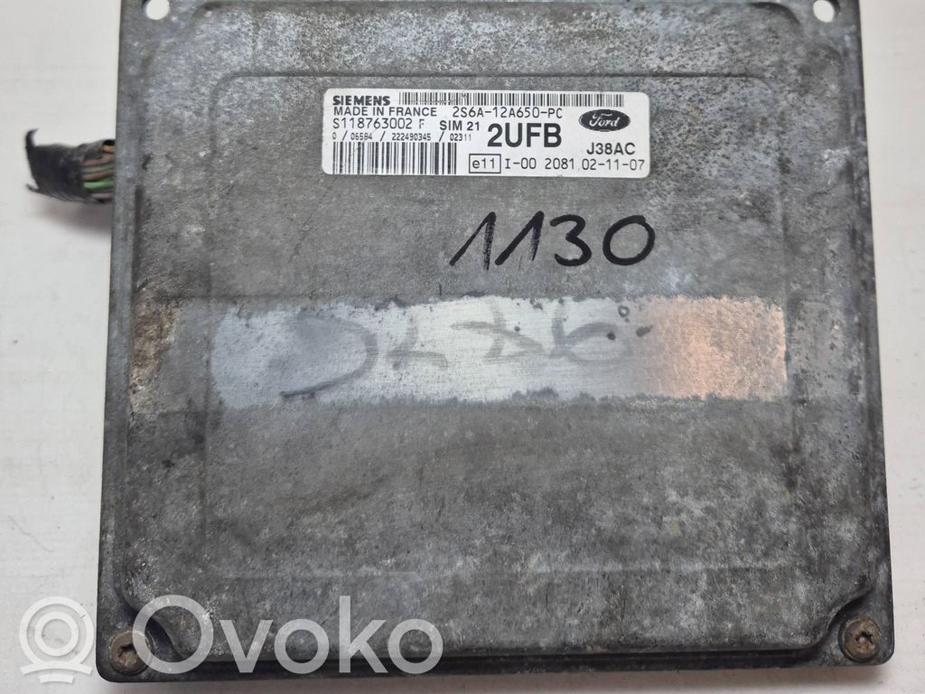 Ford Fiesta Engine control unit/module 