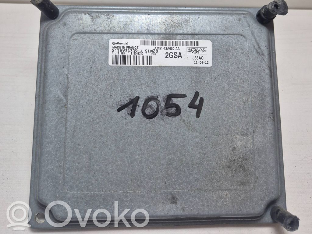 Unité de commande, module ECU de moteur   S118934309A,AM5112A650AA