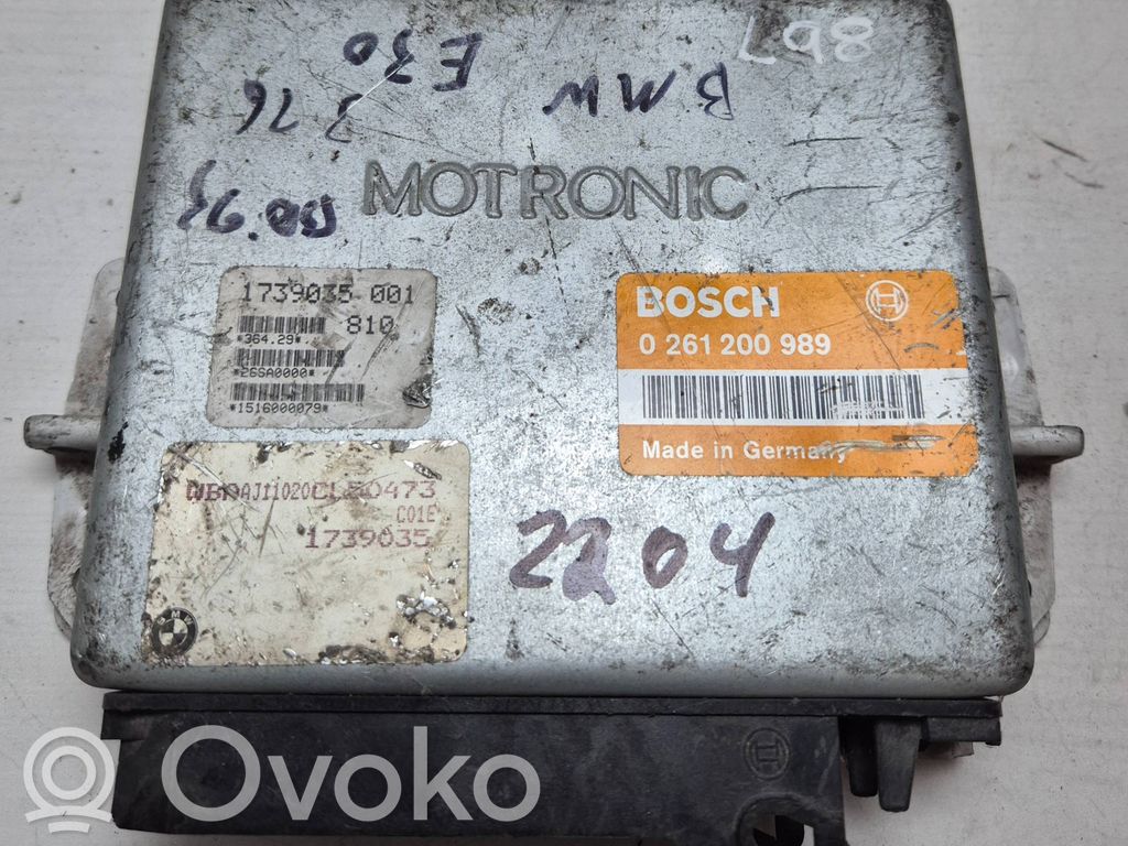 BMW 3 E36 Engine control unit/module 