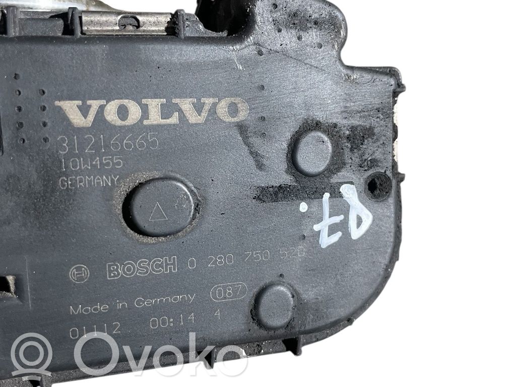 Volvo XC60 Zawór przepustnicy 