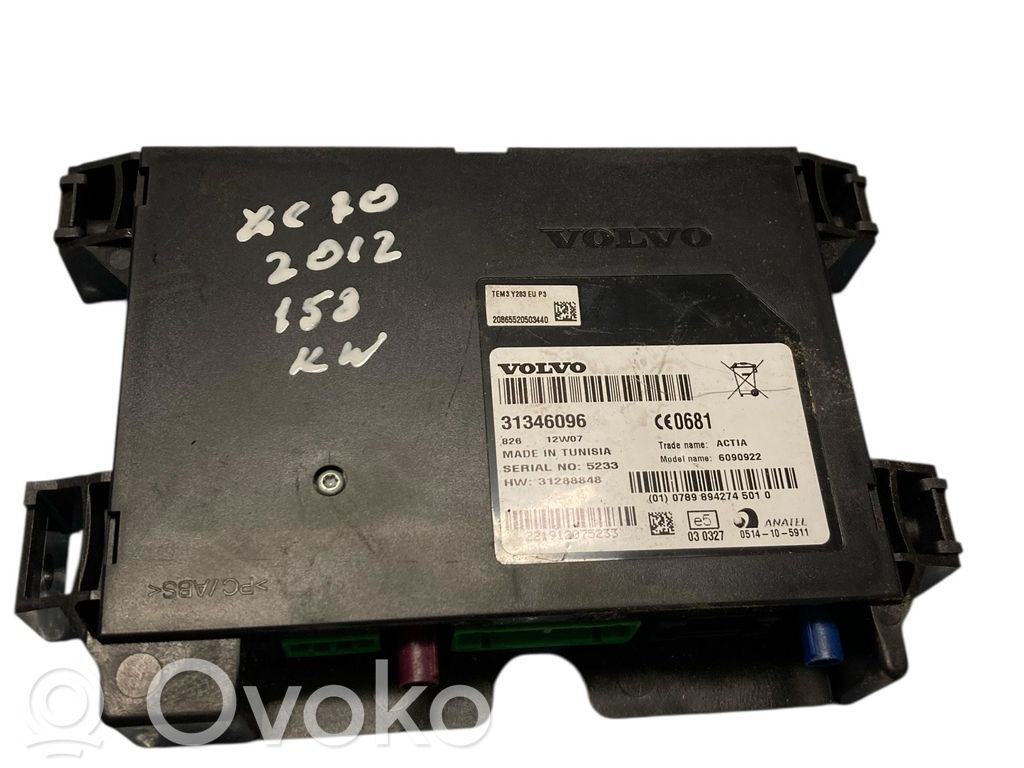 Volvo XC70 Phone control unit/module 