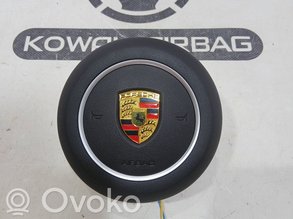 Porsche Cayenne (92A) Poduszka powietrzna Airbag kierownicy 